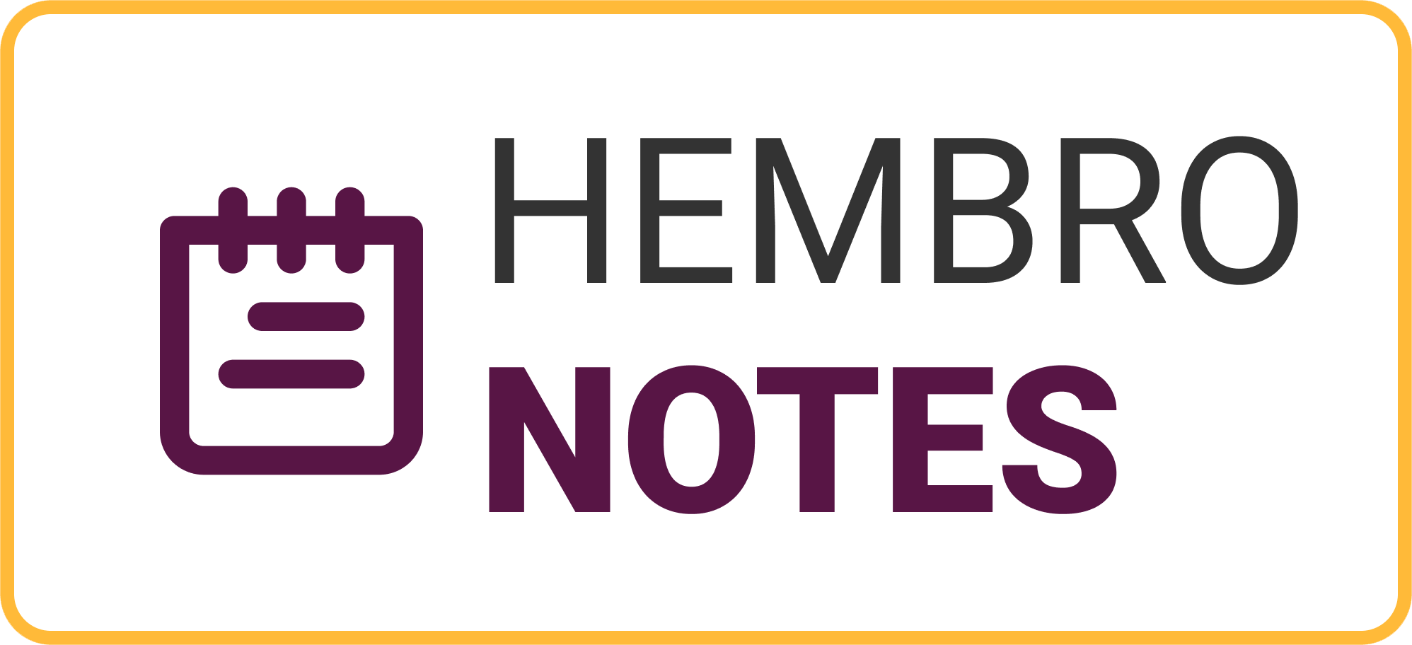 Hembro Notes